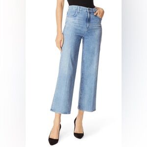 J Brand Joan Style High Rise Wide Leg Cropped Jeans